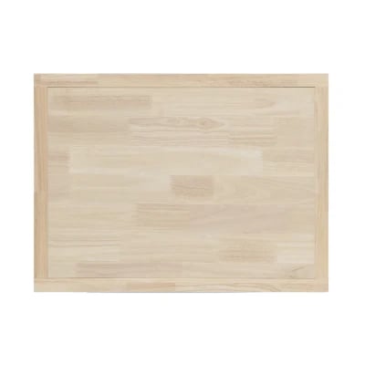 Diwai Rolling Kitchen Cart with Solid Wood Top