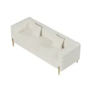 Liora set  with a natural wood base