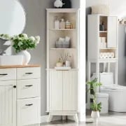 Picture of Bronze Natural wood Bathroom Cabinet