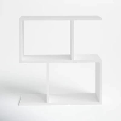 Picture of Kayli Natural wood side table - Four Shelves