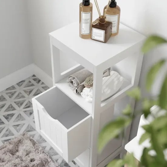 Picture of Lisa Natural wood Bathroom cabinet