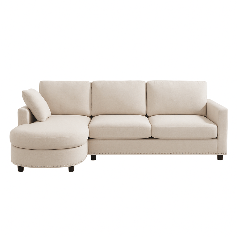 Picture of Mixoy L-Shaped Sectional Natural wood