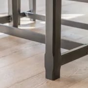 Picture of Bardin Natural Wood Two-Tone Bench