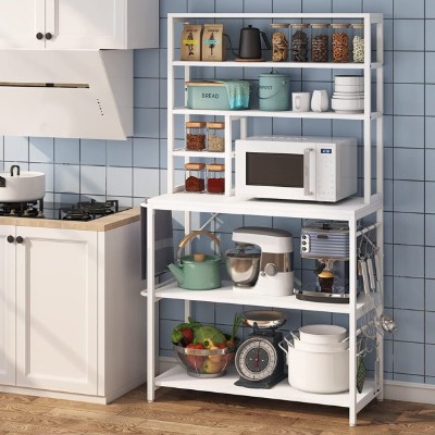 Tribesigns Baker's Rack, Kitchen Microwave Stand with Storage Shelves