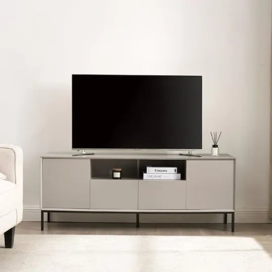 Picture of Marva Modern TV Stand with Practical Design – Natural Wood