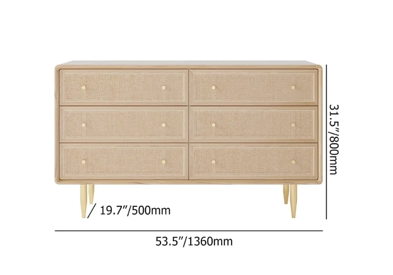Picture of Natura Dresser – Soft Wood Minimalism