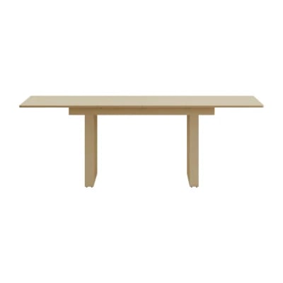 Viora Extendable Dining Table – Natural Wood