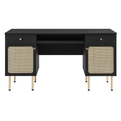 Picture of Black Cane Desk