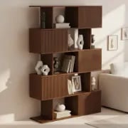 Ravine – Natural Wood Display Shelf with Modern Design