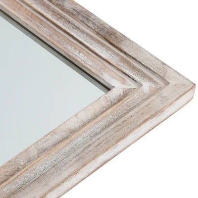 NeuType Solid Wood Full-Length Mirror for Living Room Bedroom