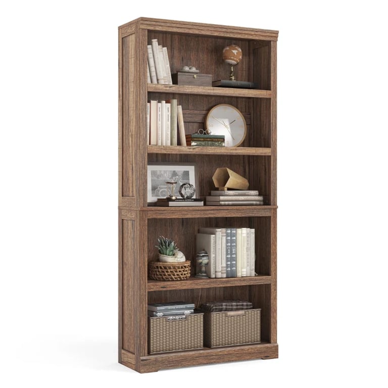 Kiwako – Modern Natural Wood Display Bookcase