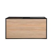 Dunning Myrie Contemporary Two-Tone Metal Coffee Table