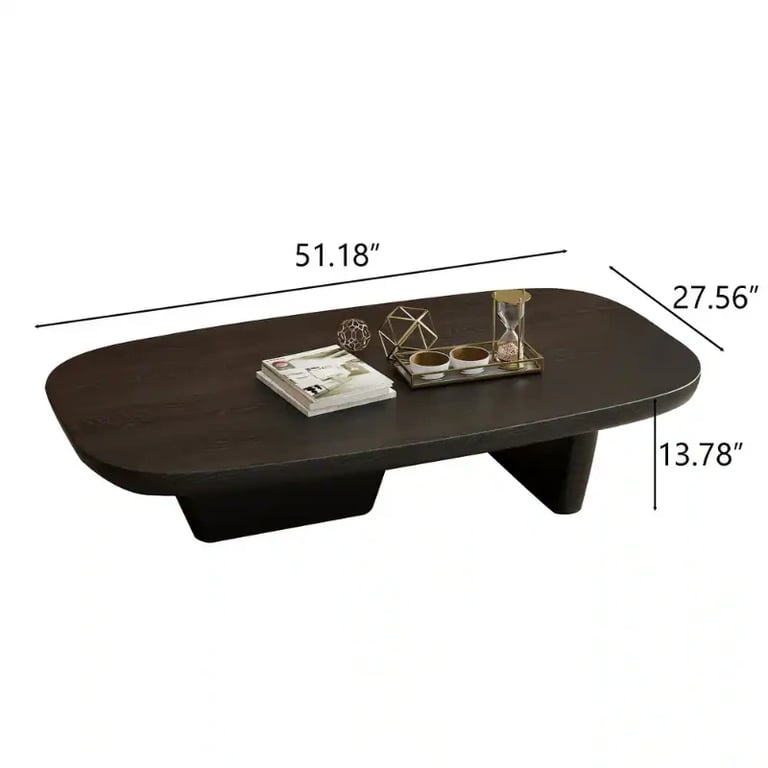 صورة Vireon Modern Oval Coffee Table