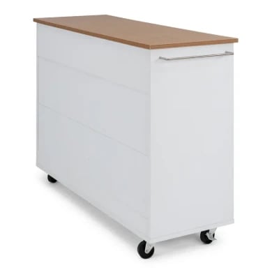 Algarro Wide Rolling Kitchen Cart
