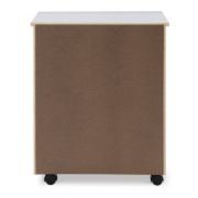 صورة وحدة تخزين بريشاى بـ 6 أدراج بعجلات – عملية وعصرية قابلة للتحريك