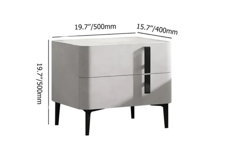 Picture of Ferezi Modern Nightstand - 2 drawers