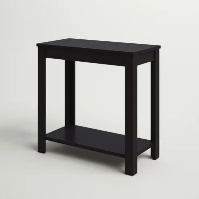 صورة طاوله جانبيه خشب طبيعي -فانديت