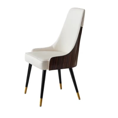 صورة كرسي طعام أرماني لوكس بتنجيد مريح