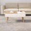 Picture of Mocito Lift-Top Coffee Table – Natural Wood with Storage Drawer