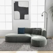 Picture of Gramfie L-Shaped Sectional Natural wood