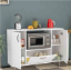 Merano – Multi-Storage Kitchen Cabinet with Microwave Shelf & Double Side Doors