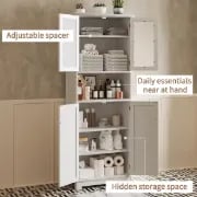 Picture of Simba Natural wood Bathroom Cabinet