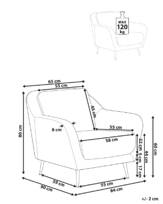 Lunara – Modern & Cozy Accent Chair