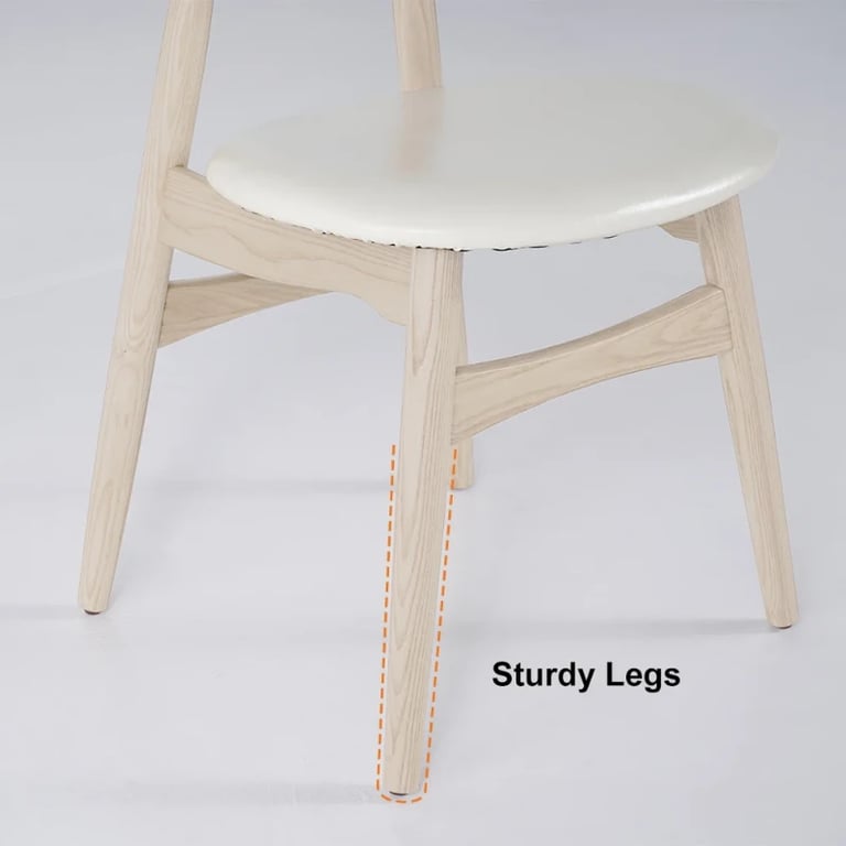 Picture of Elin Rattan Frame Chair – Boho Simplicity in Natural Wood