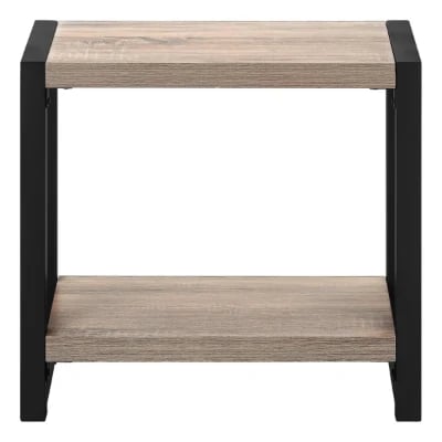 Picture of Brulotte Natural wood Side table - One shelf