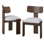 Calma Round Dining Set – Natural Wood