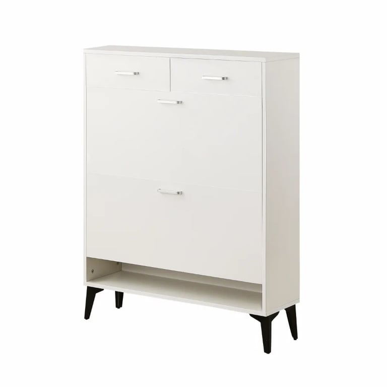 Élano - Modern Natural Wood Shoe Cabinet