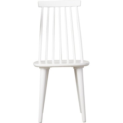 Biry Solid Wood Slat Back Arm Chair