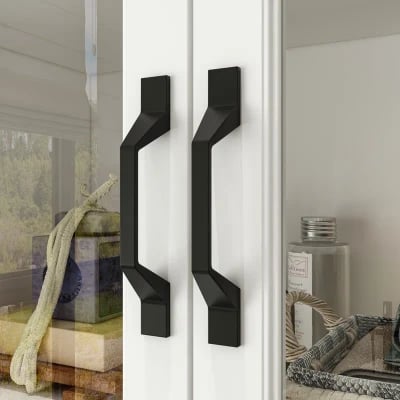 Picture of Razan Natural wood Bathroom cabinet