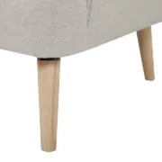 Picture of Mavely Foldable Lounge Chair – Natural Wood Base with Modern Comfort