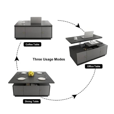 Picture of Hako Natural Wood  Coffee table - Multifunctional use