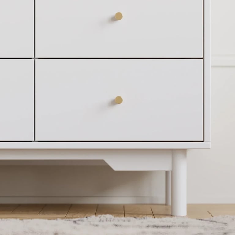 صورة خزانة وأدراج سيرا – تخزين راقٍ من الخشب الطبيعي