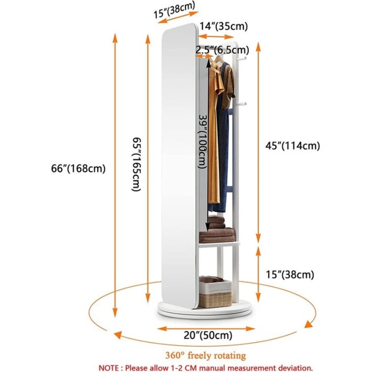 Picture of Santa Wide Jewelry Armoire with Mirror