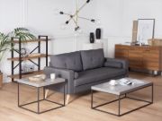 Picture of Delano Natural Wood Coffee Table with A Metal Frame