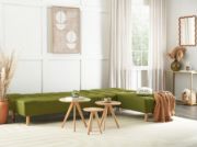 Picture of Velano L-Shaped Modular Sofa Bed – Comfort in Natural Wood