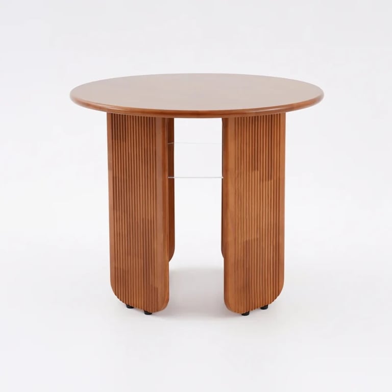 Picture of The Crescent Root Dining Table - Natural wood
