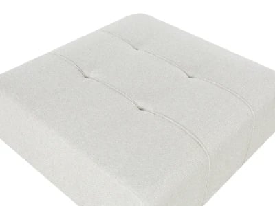 Orlen Ottoman – Contemporary Design with Natural Wood Frame