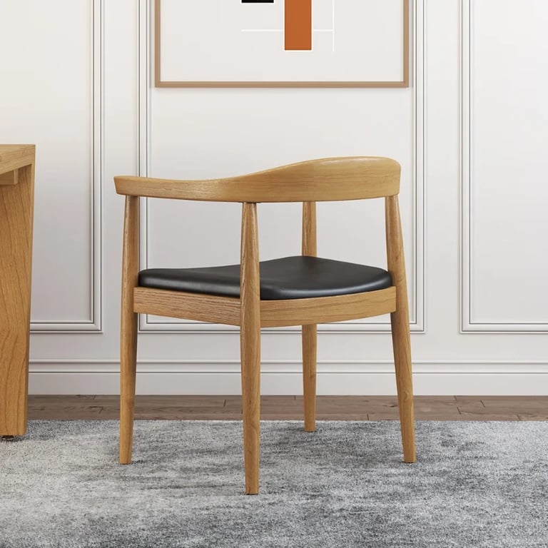 صورة تورنو – كرسي بذراعين  من الخشب الطبيعي المقاوم، لطاولة الطعام وزوايا القهوة