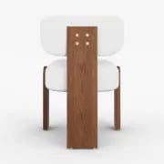 Picture of Maven Natural Wood Curve Chair