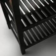 Moppi Solid Wood kitchen Island With Shelves