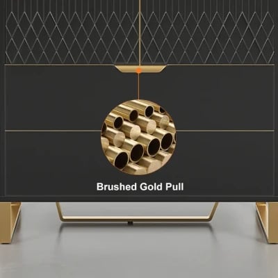 Picture of Mavina Modern Tall Wardrobe with Storage