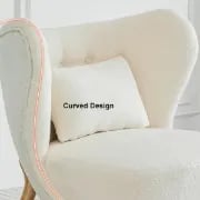 صورة كرسي أرتيزا بذراعين من الخشب الطبيعي – تصميم أنيق يناسب أي غرفة