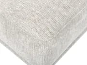 Lirio Rectangular Ottoman – Soft Upholstery with Wooden Legs