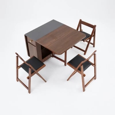 Picture of Sai Rectangle Folding Dining Table Set