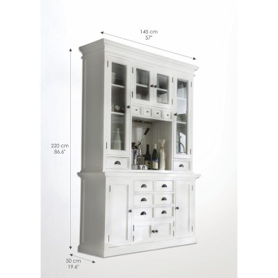 Castiel Buffet & Kitchen Cabinet – Natural Wood