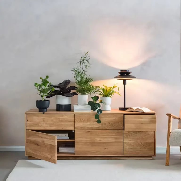 Picture of Velmar –Natural Wood Minimalist Tv Unit